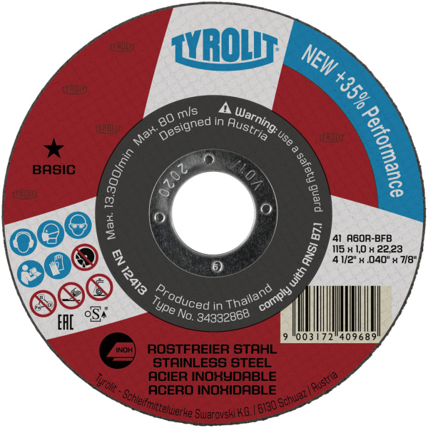 Tyrolit Slitting Disc