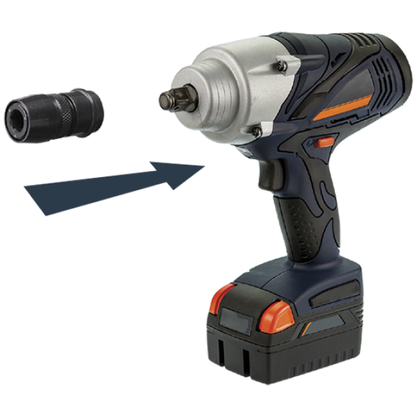 HMT Rapid Lock 1/2″ Impact Wrench Adaptor - Image 2