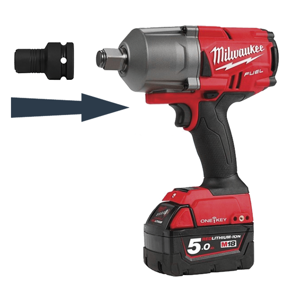 HMT Versadrive Heavy Duty Impact Wrench Adaptor Jenpro GWER