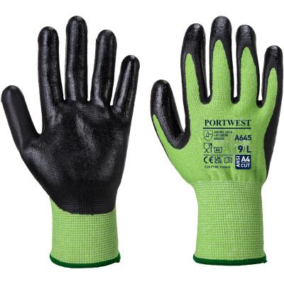 Portwest A645 Nitrile Foam Cut Glove
